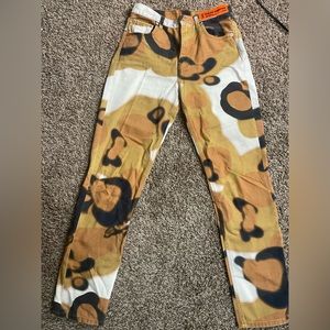 Size 26 Heron Preston Camo Jeans
